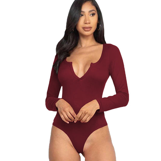 Kvinders Simple Jumpsuit i Pendlestil til Efterår og Vinter Behagelig Maven Hold-ind Basislag