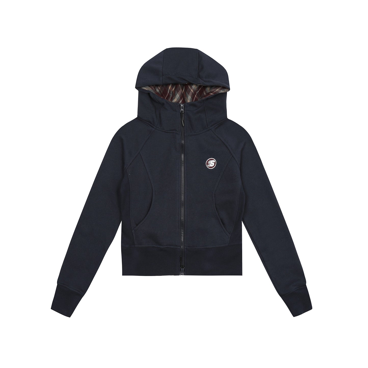 Amerikansk Retro Personlighed Split Sweater Cardigan