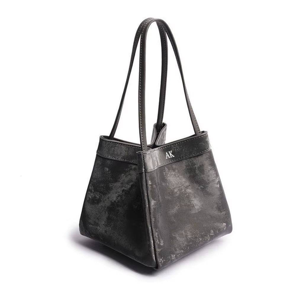 Luxury Women's Genuine Leather Satchel Shoulder Handbag - Elegant Messenger Bag for Business and Casual Use