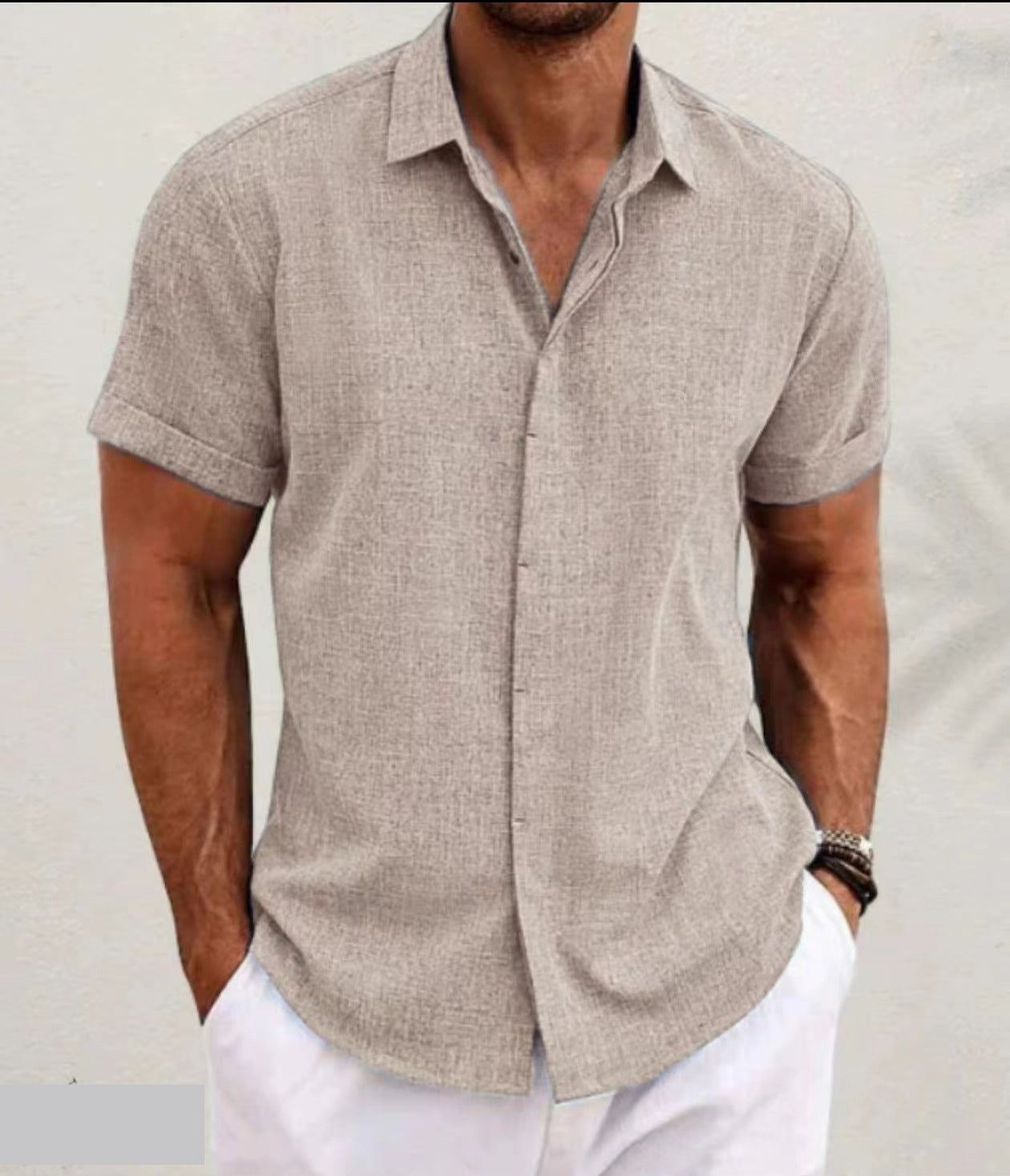 Business Casual Lapels Cardigan Men