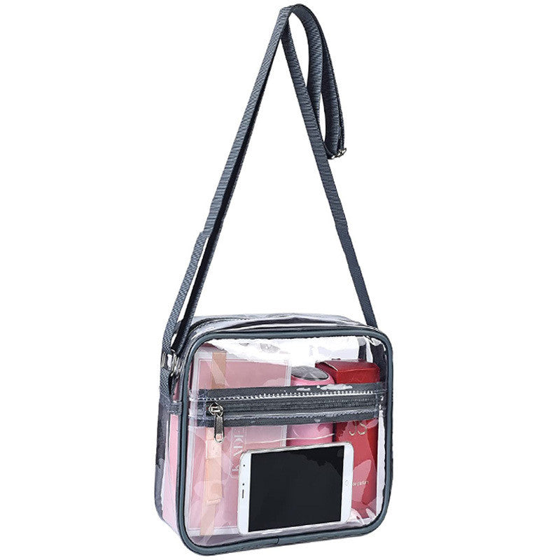 Transparent Crossbody Messenger Bag For Portable Travel