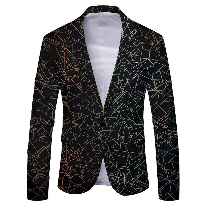 Herre Casual Slim-fit Habitjakke