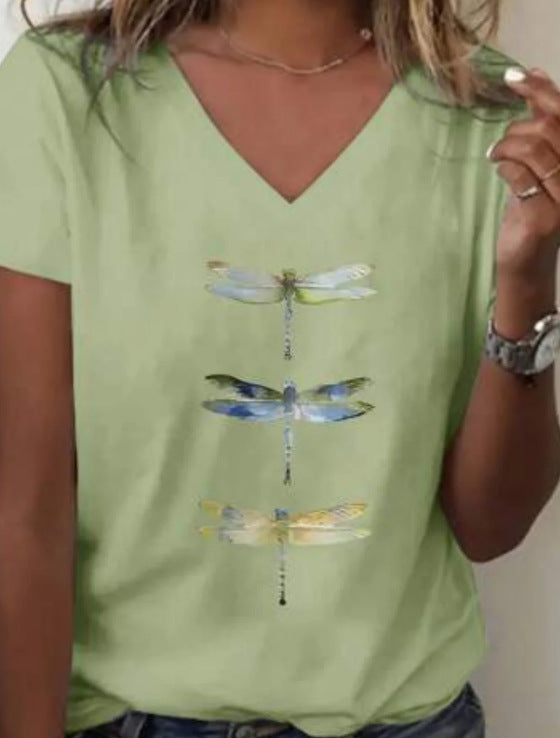 Womens Short Sleeve T-shirt Top
