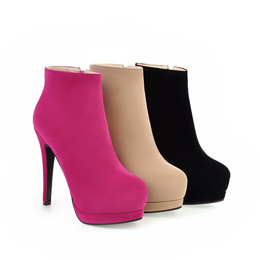 Martin Boots Fashion Thick Heel Sexy