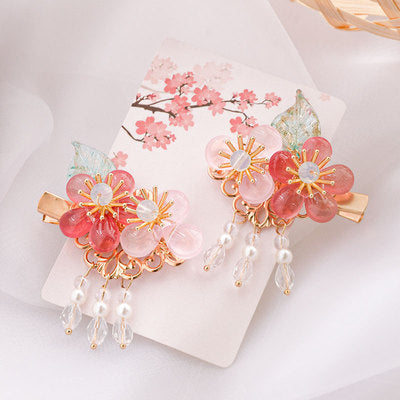 Daily Plate Issued Travel Photo Side Hair Accessories