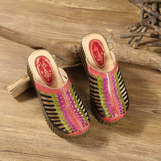 Summer Derma Ethnic Wind Drag Leisure Increase Handmade