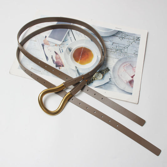 Women's Diagonal Belt Is Fashionable In Europe And America