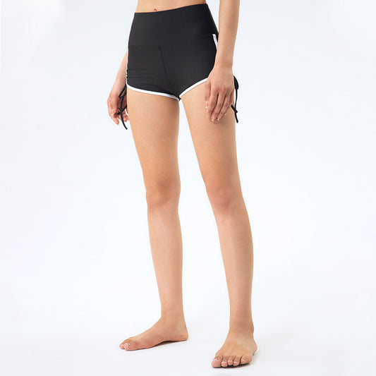 New Drawstring Peach Shorts Running Buttocks Hot Pants