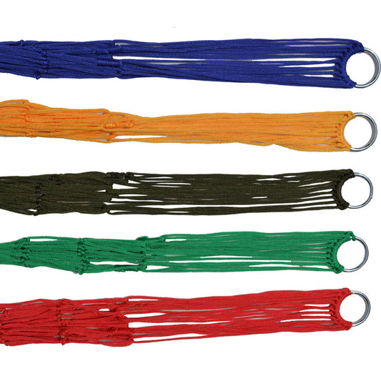 Outdoor Supplies 9-strand Nylon Rope Hammock Portable