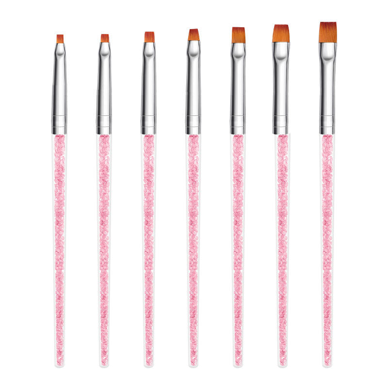 Phototherapy Pen Of Crystal Silica Gel Dot Drill Painted Brush