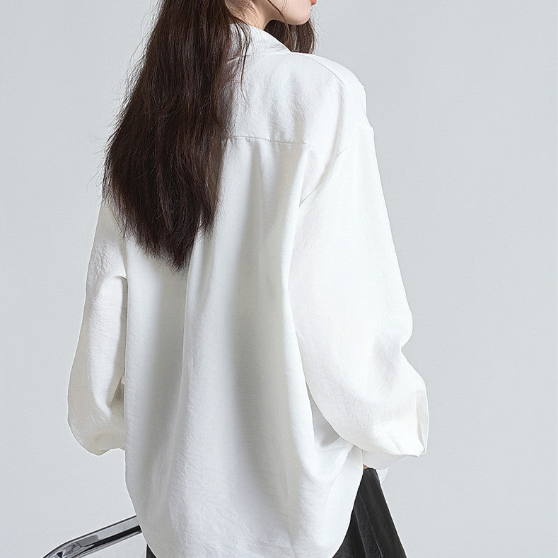 Lace Streamer Long Sleeve Shirt For Women