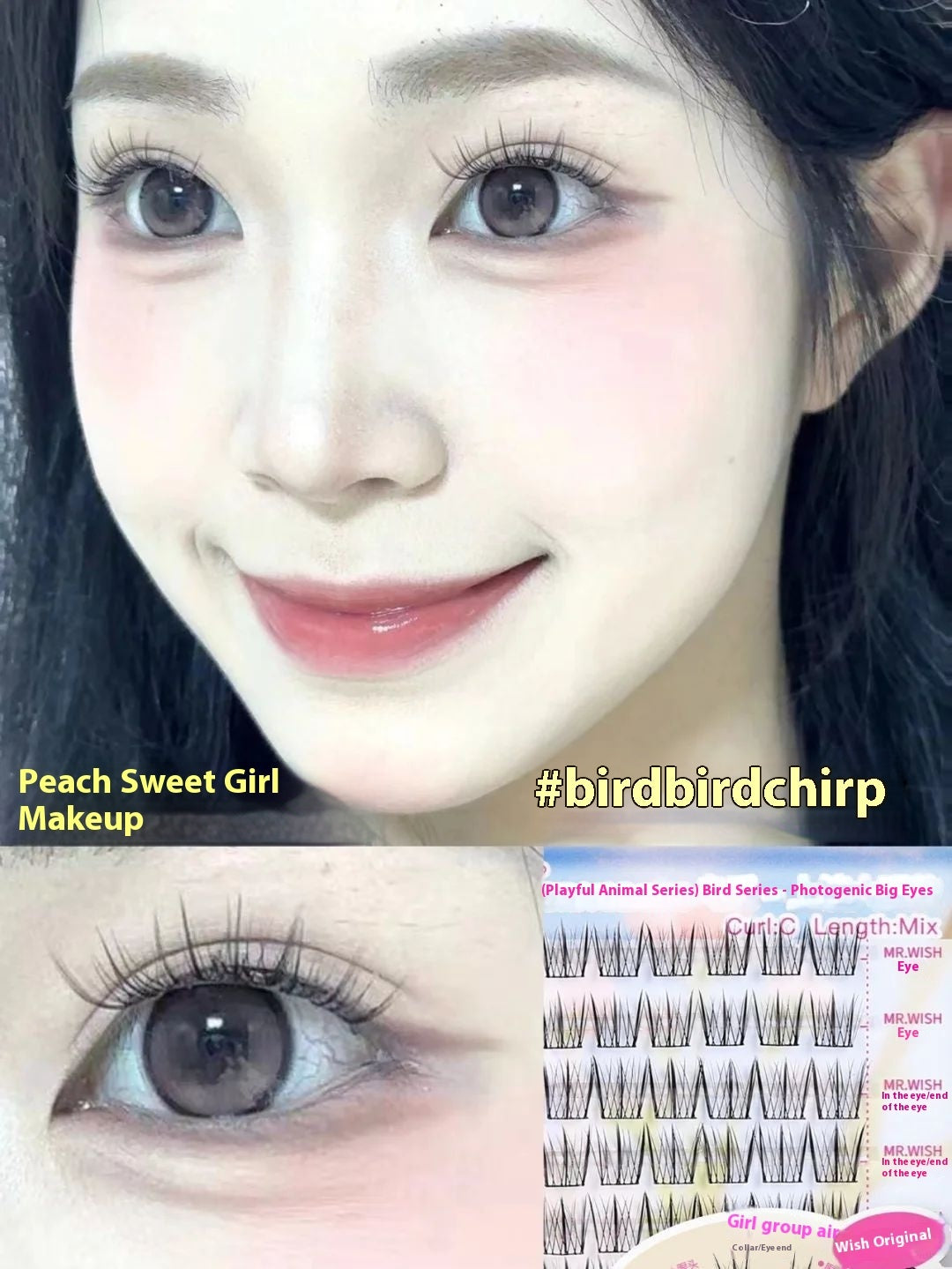 Mrwish Glue-free False Eyelashes New Lazy Trilogy