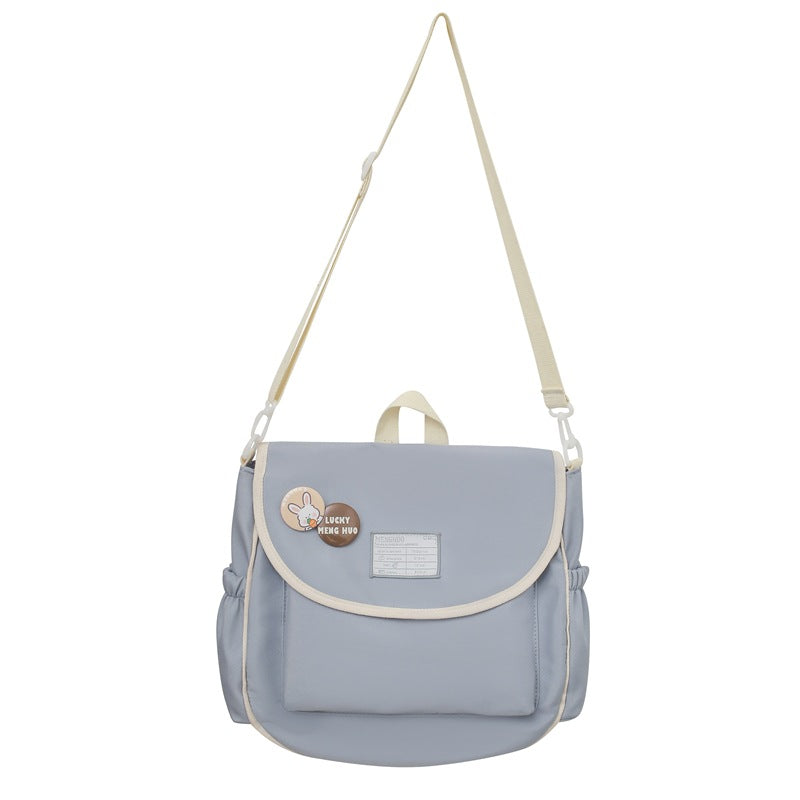 Ins Style Casual Messenger Bag For Women New Summer Versatile Multi-purpose Large Capacity Backpack