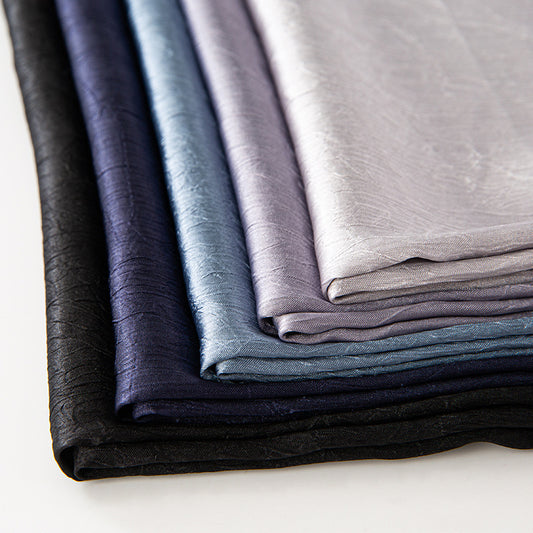 New Style Crinkled Satin Scarf With A Silky Smooth Feel, Perfect As A Headscarf Or Shawl
