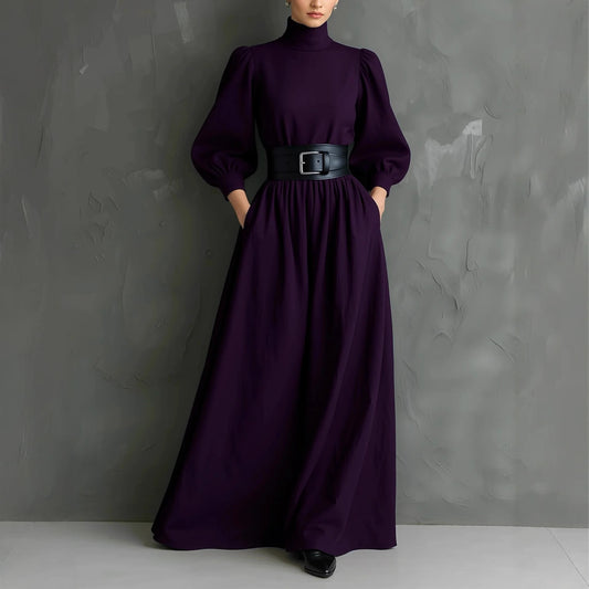 Affordable Luxury Purple Dress A Niche Elegant Gown