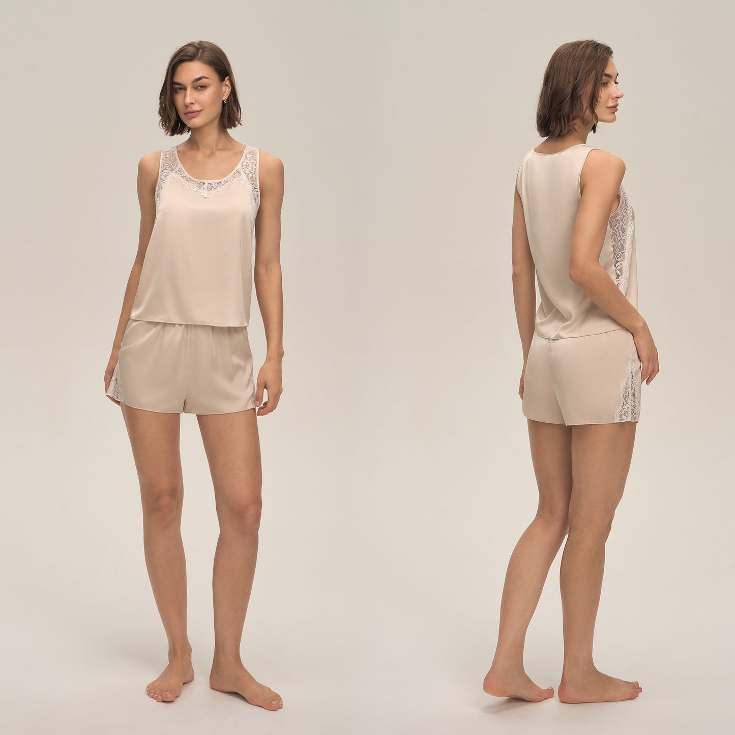 Casual And Comfortable Cami Shorts For Loungewear