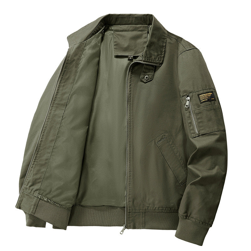 Men's Labor Jacket Baggy Coat Retro