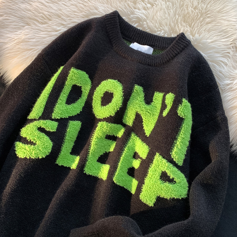 Herre-Lazy-sweater tyk snoet jakke
