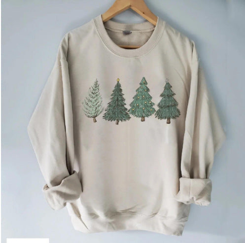 Women's Casual Sweatshirt Pattern Printing