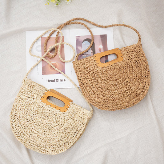 Hand Knitting Leisure Vacation Grocery Shopping Bag