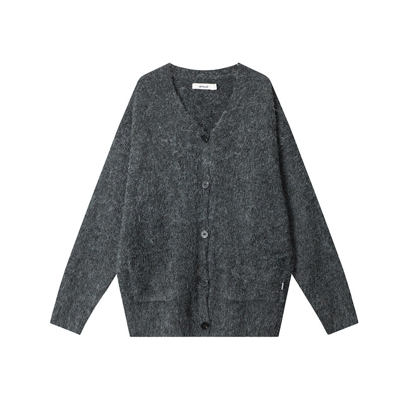 European And American Style Fashion Lazy V-neck Couple Cardigan