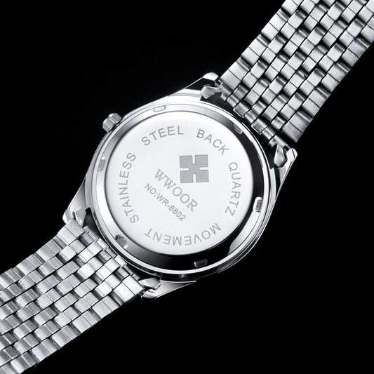 Steel Band Quartz Men's Watch Calendar Luminous Watch Student Men's Watch