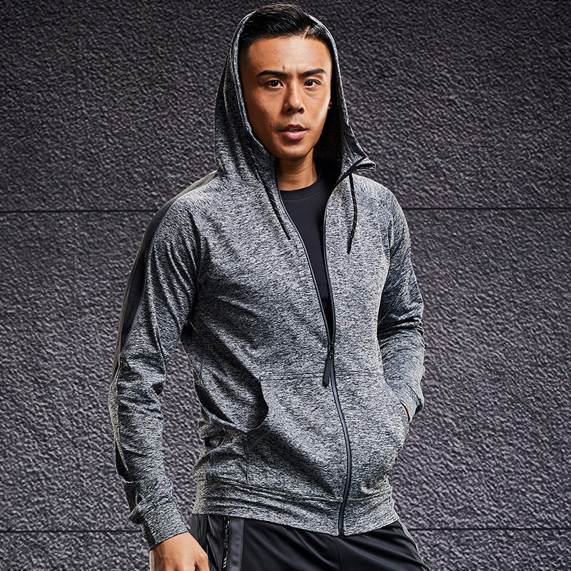 Morning Running Equipment Running Training Clothes Hooded Coat