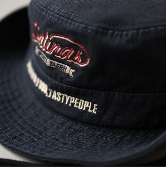 Japanese Style Workwear Lace-up Fishing Hat
