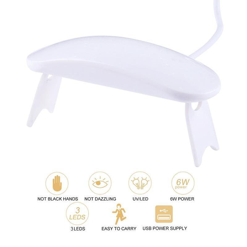 Nail Mini Phototherapy Lamp UVLED Phototherapy Machine