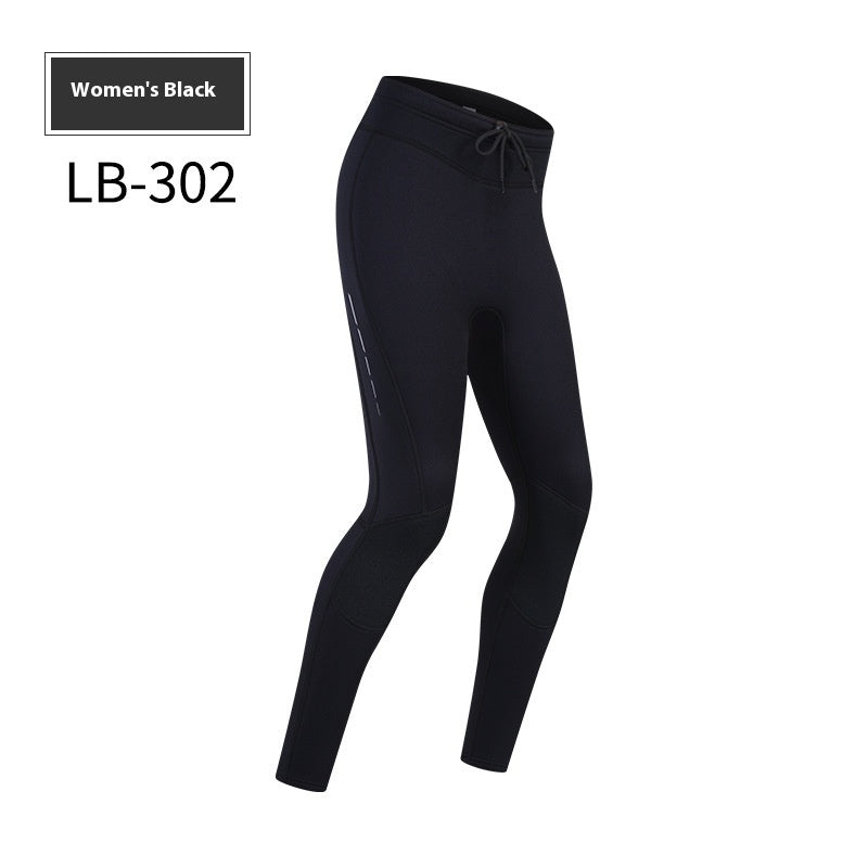 Split Cold-proof Warm Diving Pants