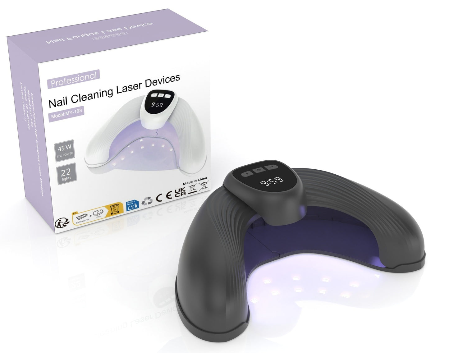 U-shaped Portable Home Nail Phototherapy Machine