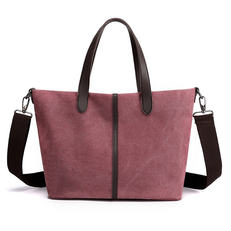 New Artistic Canvas Bag With Large Capacity