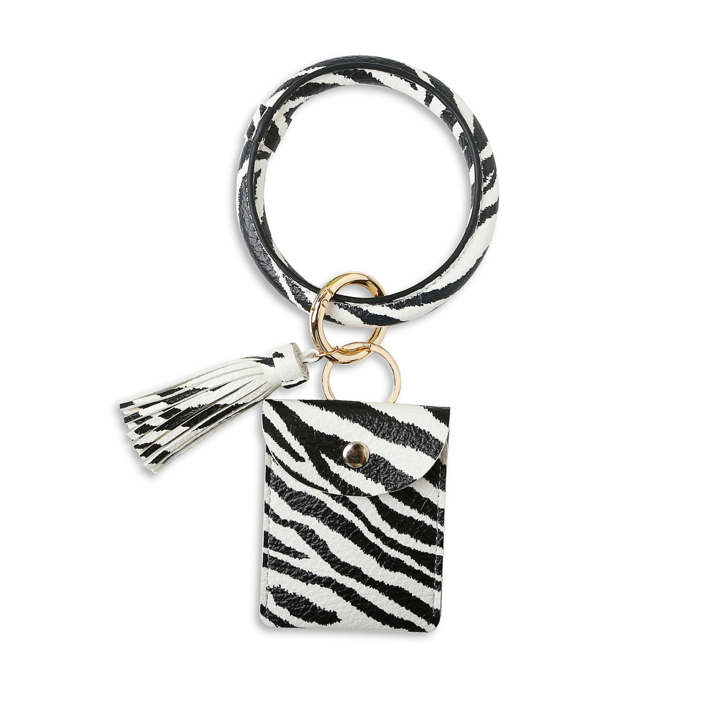 Keychain bracelet coin purse