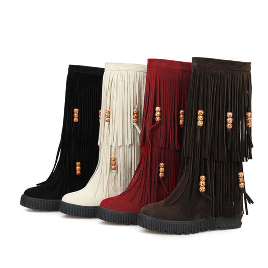 Plus Size Within The Height Of Women's Boots Sweet And Casual