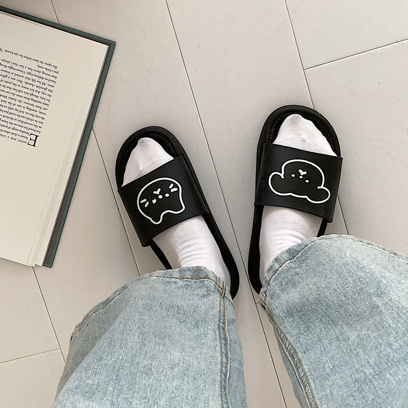 Women's Casual Sandals And Slippers With Thick Soles And Soft Soles