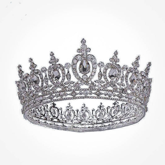 New Hot-selling Retro Headdress Peach Heart-shaped Round Crown
