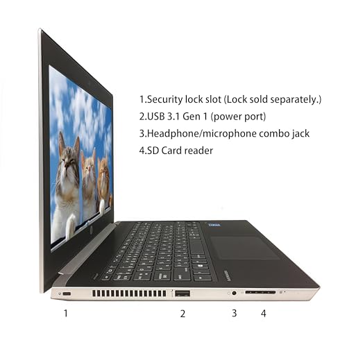 HP ProBook MT31 bärbar dator med tunn klient, 13,3 tum HD-bärbar dator, Intel Celeron 3867U, 8 GB RAM, 128 GB SSD, amerikanskt tangentbord, Windows 11 Pro (renoverad)