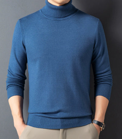 Round Neck Wool T Men's Sweater Skin-friendly