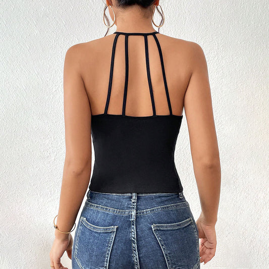 RygløsFigursyet Cropped Top