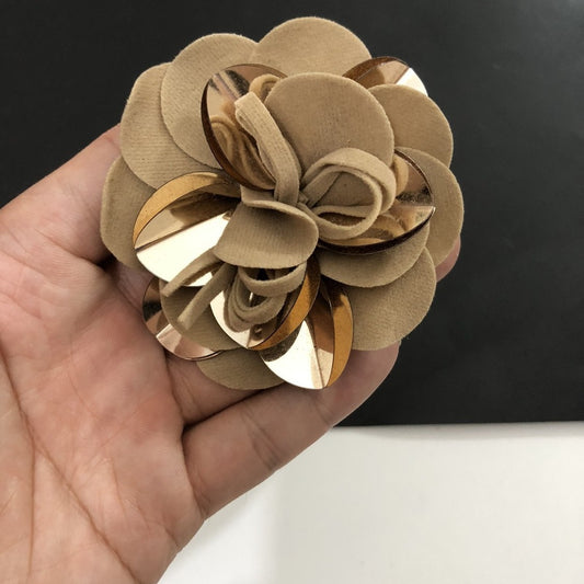 Fine Flannel Flowers Corsage Wrapped Flower Hair Clip Flower Handbag Pendant Brooch