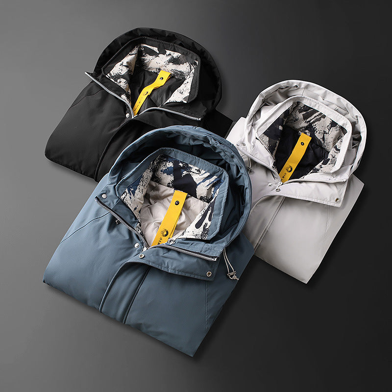 Ambrose Bulky Padded Style Thick Hooded Coat