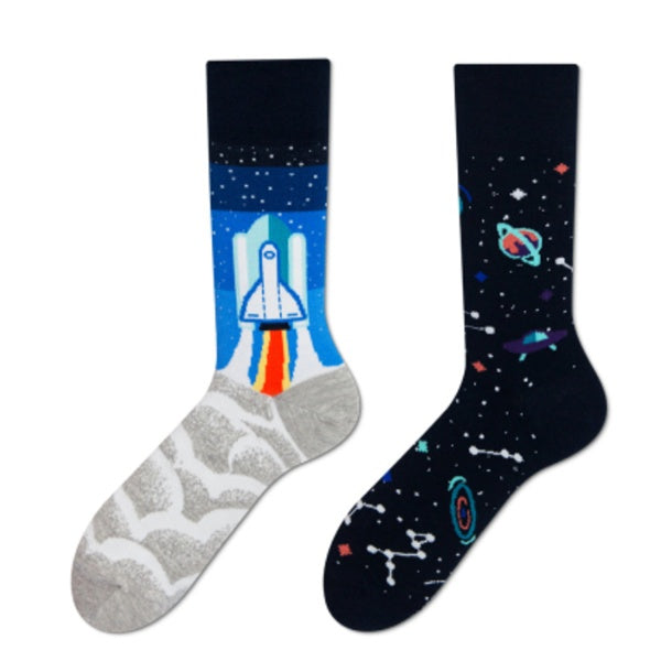 Asymmetric AB socks