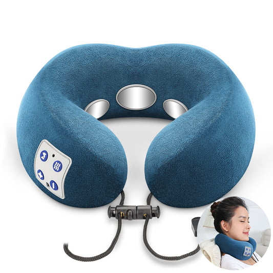 Multifunctional U-shaped massage pillow