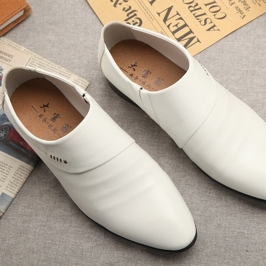 Men's Photo Studio Wedding Photography Casual Leather Shoes