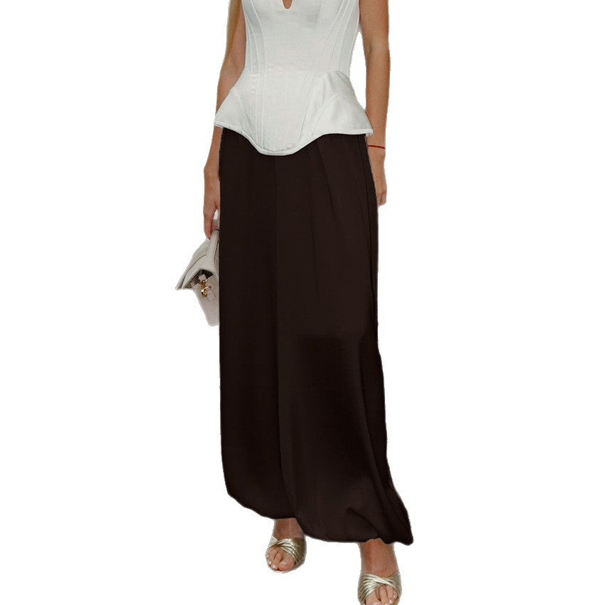 Trendy Satin Bloomers til kvinder i streetstyle