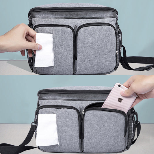 Multifunctional baby carriage bag