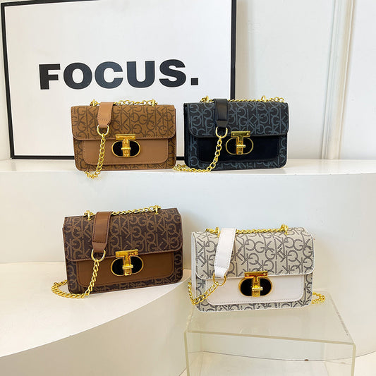 Spring New All-Match Instagram-Style ShoulderCrossbody Bag Small Square