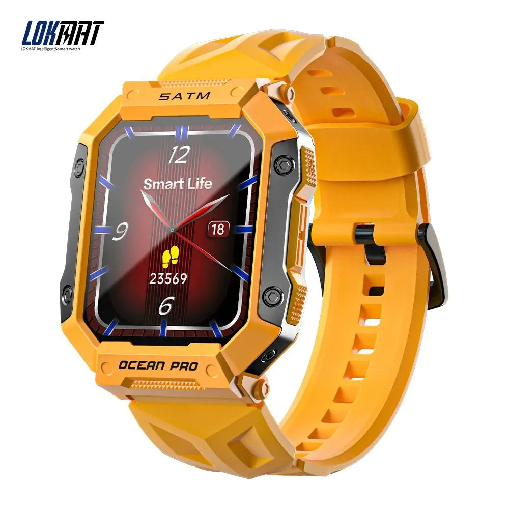 OCEAN PRO Smart Watch Health and Sports Monitoring Smart Notification Smart Watch Men Compatible with IOS and Android