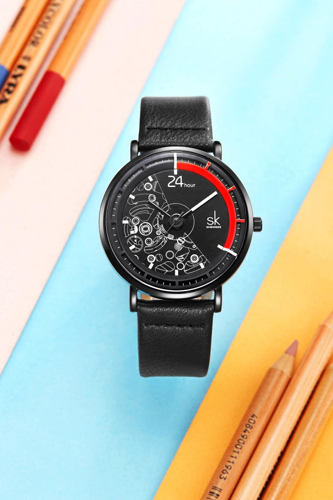 Couple table quartz watch