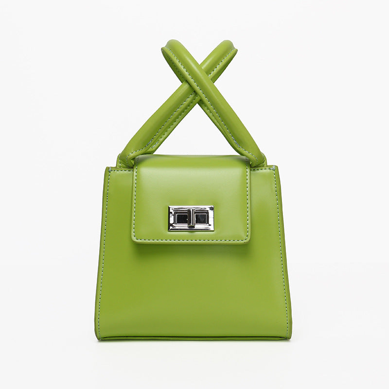 Crossbody one shoulder small square bag